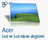 Acer Lcd - Led ekran de�i�imi